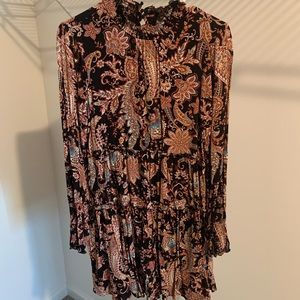 Anthropologie long sleeve dress